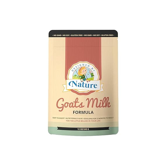 Goat Milk Formula - MADE IN THE USA - Easy to Digest All Life Stages Formula (12 months and above) - Hypoallergenic - Non-GMO, Gluten FREE, Soy FREE, Heavy Metal FREE, Pesticides and Chemical FREE - G